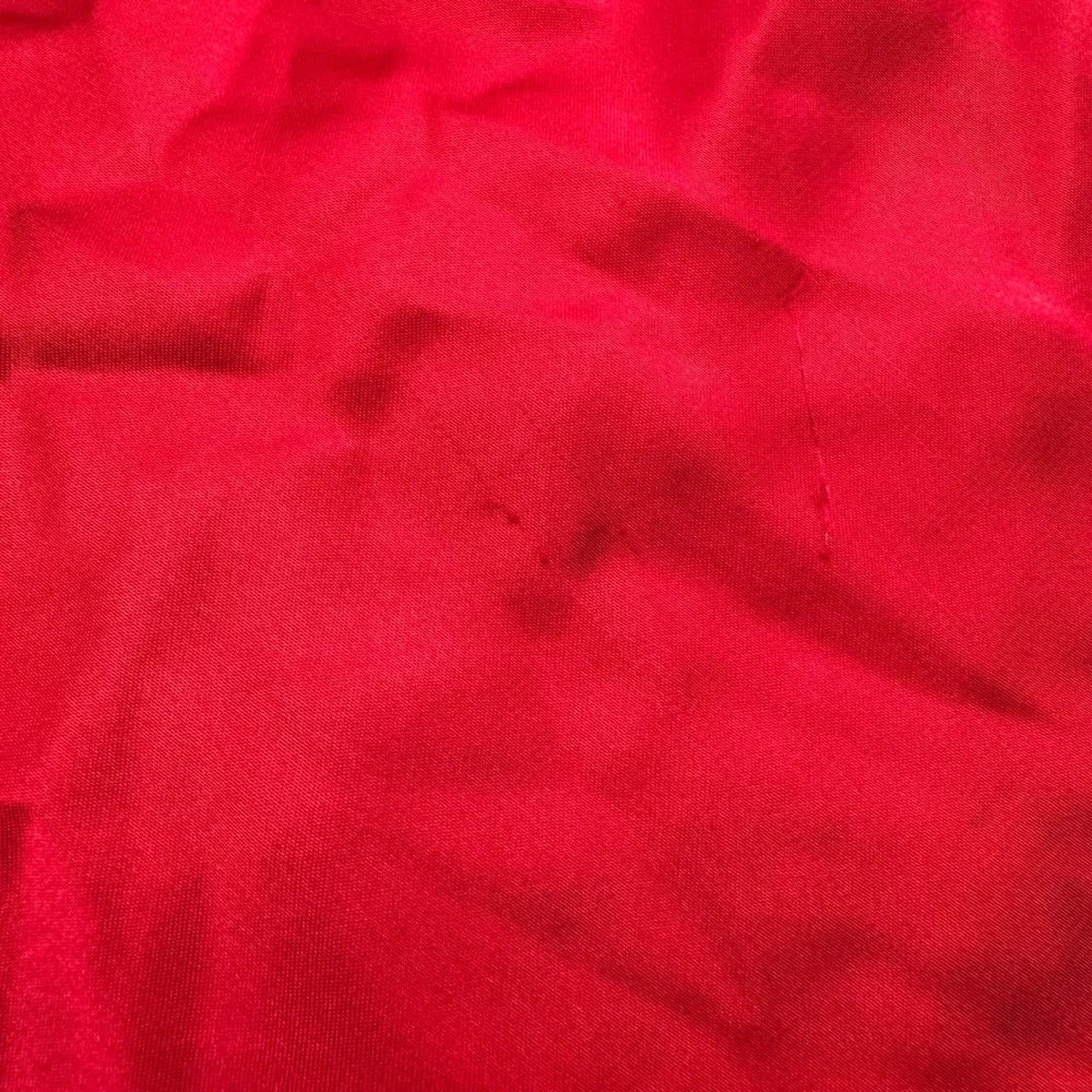 Red Sexy Satin Chemise Spaghetti Strap Sleepwear Slip Dress Large Silky - Picture 4 of 5